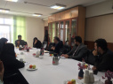 جلسه ای با اموربانوان شهرداری تهران
