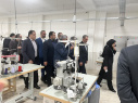 بازدید وزیر علوم و تحقیقات از کارگاه آشنایی با چرخ های صنعتی همزمان با برگزاری بازارچه