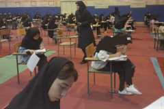 بازدید رئیس دانشکده شریعتی از روند برگزاری امتحانات پایان ترم نیمسال دوم ۱۴۰۴-۱۴۰۳
