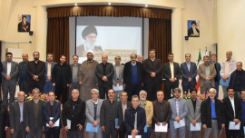 مراسم تجلیل از ایثارگران دانشگاه فنی و حرفه‌ای (سازمان مرکزی، دانشگاه استان تهران و البرز) برگزار شد