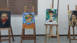 نمایشگاه «Junk Art»؛ آفرینش هنری با مواد بازیافتی در سالن رشد و نوآوری دانشکده