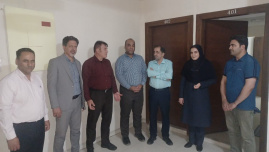 حضور سر زده رئیس مرکز نظارت، ارزیابی و تضمین کیفیت دانشگاه ملی‌مهارت در دانشکده شریعتی