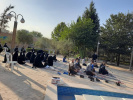 مراسـم عزای حسینی همراه با شمیم روح نواز زیارت عاشورا در دانشکده