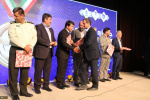 مراسم اختتامیه جشنواره جایزه ملی صنعت ورزشی در دانشکده فنی و حرفه‌ای مائده گرگان برگزار شد