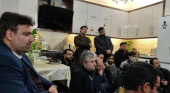 حضور رئیس دانشگاه فنی و حرفه‌ای کشور در منزل شهید دانیال رضازاده