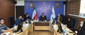 حضور دکتر خسرویان در جلسه قرارگاه مرکزی شهید علمالهدی در خصوص اعزام دانشجویان به اردوی راهیان نور با همراهی مسئولین بسیج دانشجویی دانشگاههای فنی و حرفهای کشور