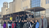 بازدید دانشجویان گروه معماری از موزه سیمان ری