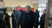 بازدید هیئت رئیسه دانشگاه از آموزشکده فنی و حرفه‌ای قائم زنجان (دختران)