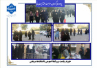 پیادهروی گروهی به مناسبت هفته تربیت بدنی در محوطه دانشکده