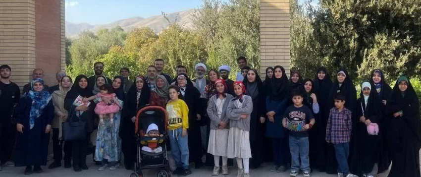 برگزاری اردوی خانوادگی اعضای هیئت علمی دانشکده شریعتی در باغ ملی گیاه‌شناسی